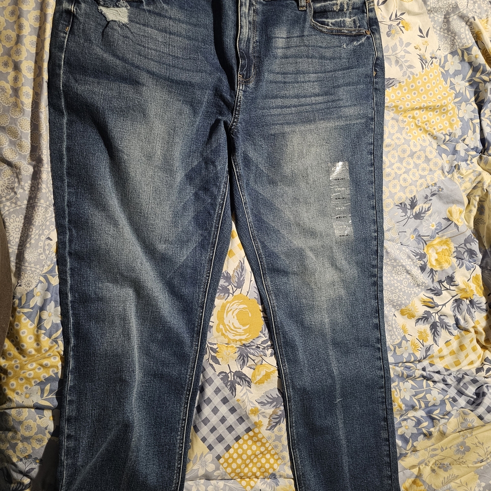 KanCan Dark Blue Boot Cut Jeans